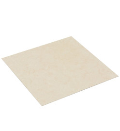 Planches de plancher autoadhésives 20 pcs PVC 1,86 m² Beige