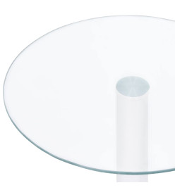 Table basse Transparent 40 cm Verre trempé