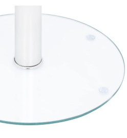 Table basse Transparent 40 cm Verre trempé