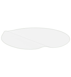 Protecteur de table transparent Ø 110 cm 2 mm PVC