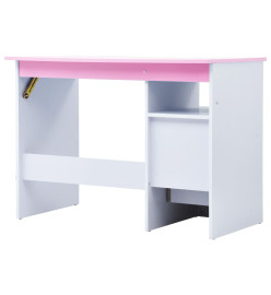 Bureau pour enfants Inclinable Rose et blanc