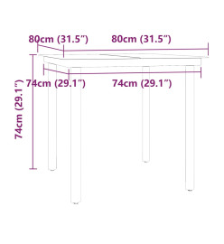 Mobilier à dîner d'extérieur avec coussins 3 pcs Gris et noir