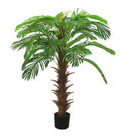 Palmier Cycas artificiel avec pot 140 cm Vert