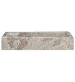 Lavabo Gris 58x39x10 cm Marbre