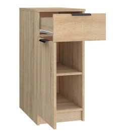 Armoire de bureau Chêne sonoma 33,5x50x75 cm Bois d'ingénierie