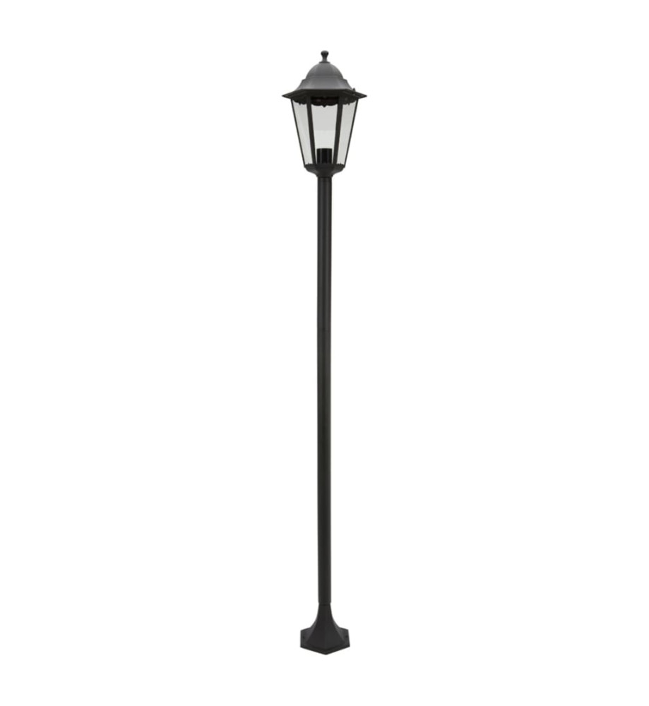 Smartwares Lampadaire de jardin 60 W Noir 175 cm CLAS5000.035