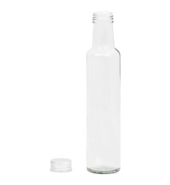 Petites bouteilles en verre 260 ml avec bouchon à vis 10 pcs