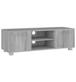 Meuble TV Sonoma gris 110x40x35 cm Bois d'ingénierie