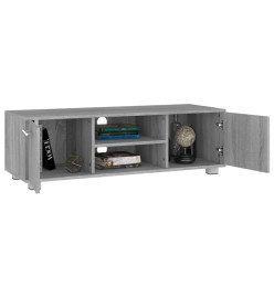 Meuble TV Sonoma gris 110x40x35 cm Bois d'ingénierie