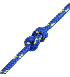 Corde de bateau Bleu 10 mm 100 m Polypropylène