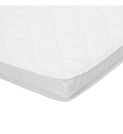 Sur-matelas 80 x 200 cm Mousse froide Profil d'œuf 6 cm