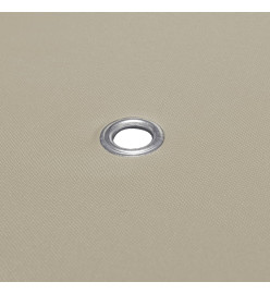 Couverture de toit de belvédère 310 g / m² 3x3 m Beige