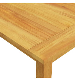 Ensemble de salle à manger de jardin 5 pcs Marron
