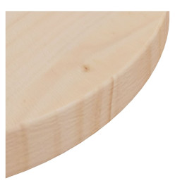 Dessus de table Ø30x2,5 cm Bois de pin massif