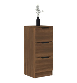 Buffet Chêne marron 30x30x70 cm Bois d'ingénierie