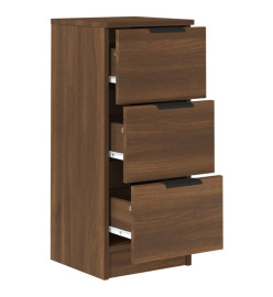 Buffet Chêne marron 30x30x70 cm Bois d'ingénierie