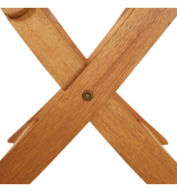 Mobilier à dîner d'extérieur pliable 5 pcs Bois d'acacia solide