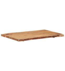 Dessus de table Bois d'acacia massif 100x(50-60)x3,8 cm