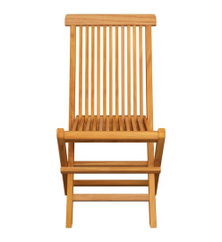 Chaises de jardin avec coussins anthracite 8 pcs Teck massif