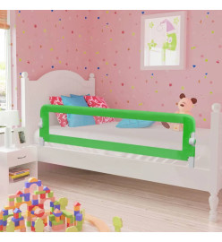 Barrière de lit pour enfants 150x42 cm Vert