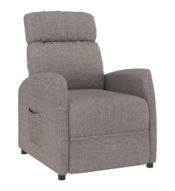 Fauteuil inclinable Taupe Tissu