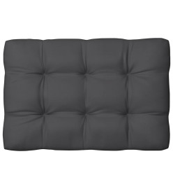 Coussins de canapé palette 7 pcs Anthracite