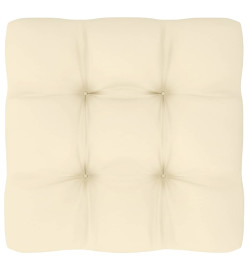 Salon de jardin 8 pcs avec coussins Marron miel Bois de pin