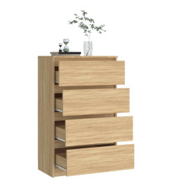 Buffet Chêne sonoma 60x35x98,5 cm Bois d'ingénierie