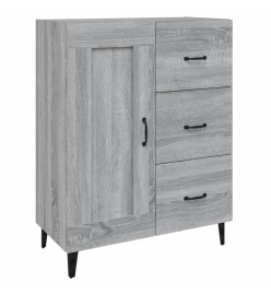 Buffet Sonoma gris 69,5x34x90 cm Bois d'ingénierie