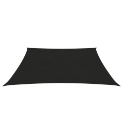 Voile d'ombrage 160 g/m² Noir 4,5x4,5 m PEHD