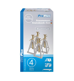 ProPlus Jeu de chandelle de levage en aluminium 4 pcs 360803