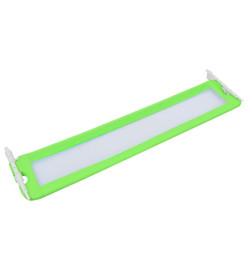 Barrière de sécurité de lit d'enfant Vert 180x42 cm Polyester