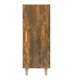 Buffet Chêne fumé 34,5x34x90 cm Bois d'ingénierie