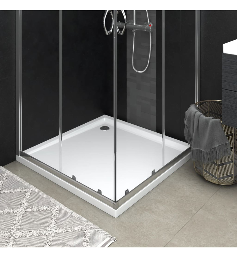 Receveur de douche carré ABS 90x90 cm