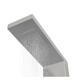 Système de panneau de douche Acier inoxydable Carré