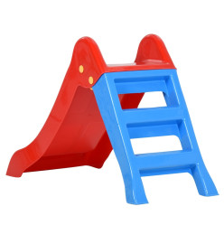 Toboggan pliable pour enfants 111 cm Multicolore