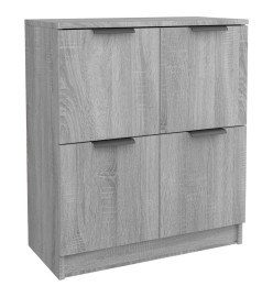 Buffet Sonoma gris 60x30x70 cm Bois d'ingénierie