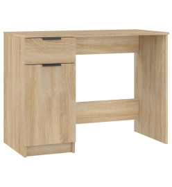 Bureau Chêne sonoma 100x50x75 cm Bois d'ingénierie