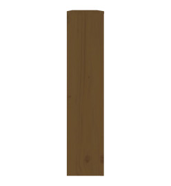 Cache-radiateur Marron miel 108,5x19x84 cm Bois massif de pin