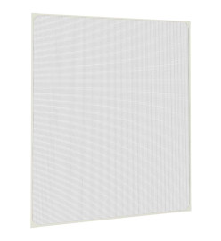 Moustiquaire magnétique pour fenêtres blanc 120x140 cm