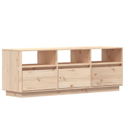 Meuble TV 140x37x50 cm Bois de pin massif