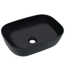 Lavabo 45,5x32x13 cm Céramique Noir