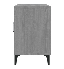 Meuble TV sonoma gris 150x30x50 cm bois d'ingénierie