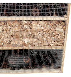 Hôtel à insectes XXL 45,5x15x99 cm