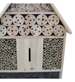 Hôtel à insectes XXL 45,5x15x99 cm