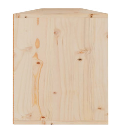 Armoires murales 2 pcs 100x30x35 cm Bois de pin massif