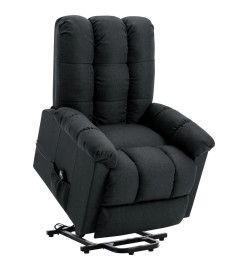 Fauteuil Gris foncé Tissu