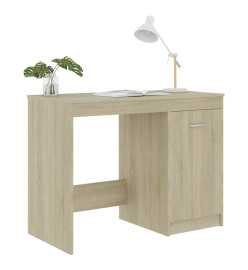 Bureau Chêne sonoma 100x50x76 cm Aggloméré