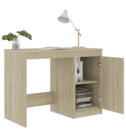 Bureau Chêne sonoma 100x50x76 cm Aggloméré