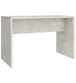 Tabouret de toilette Gris béton 70x35x45 cm Bois d'ingénierie